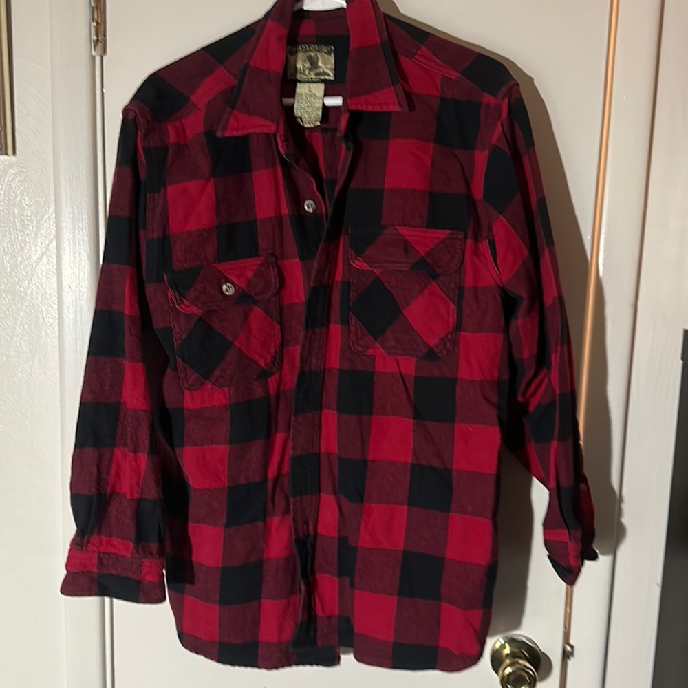 Field and stream plaid shirt